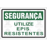 Utilize EPI’S resistentes 